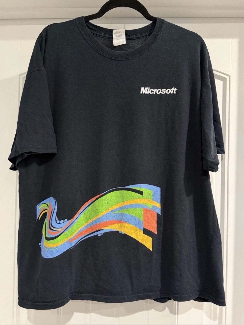 Vintage Microsoft Launch 2010 Promo T Shirt XL Office SharePoint Intel Dell Tech